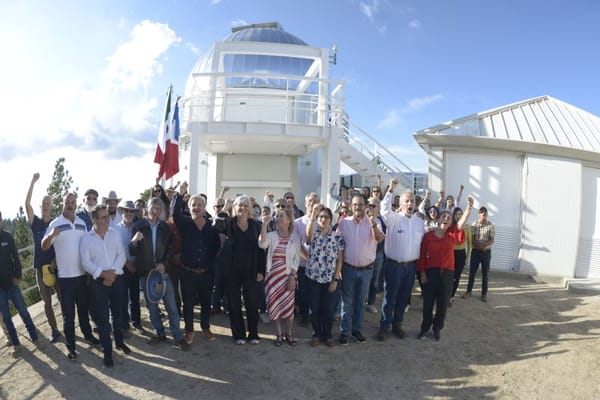 A groundbreaking telescope, COLIBRI, is unveiled at the San Pedro Mártir National Astronomical Observatory.